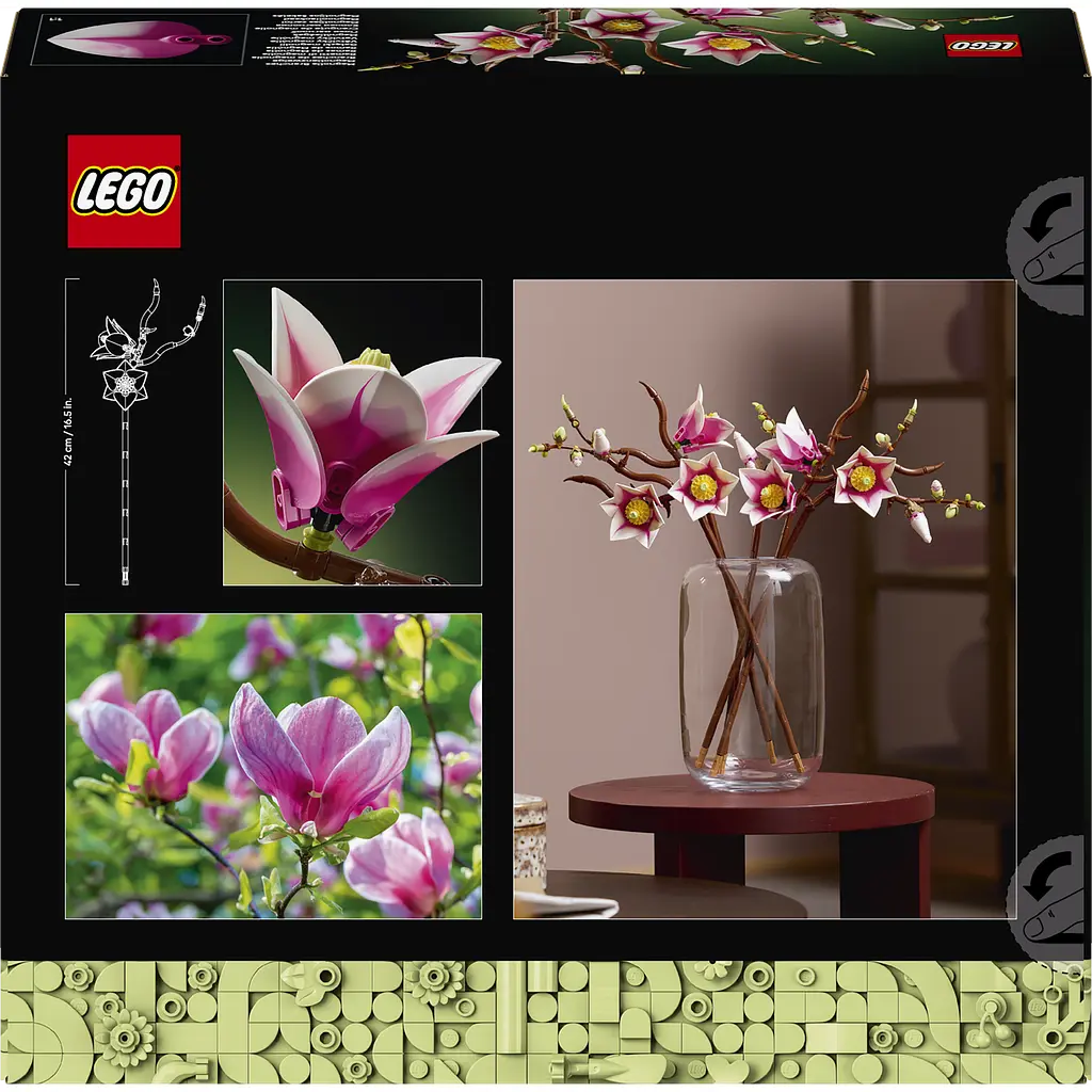 Конструктор LEGO Botanicals Ветви магнолии 435 деталей (11510) - фото 11