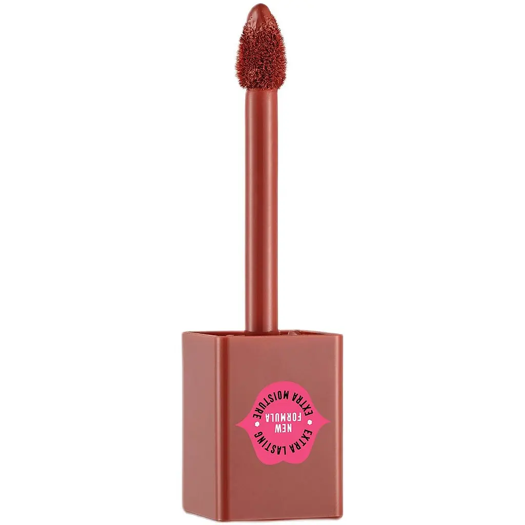 Помада Flormar Kiss Me More Caramel жидкая матовая стойкая оттенок 019, 3.8 мл - фото 2