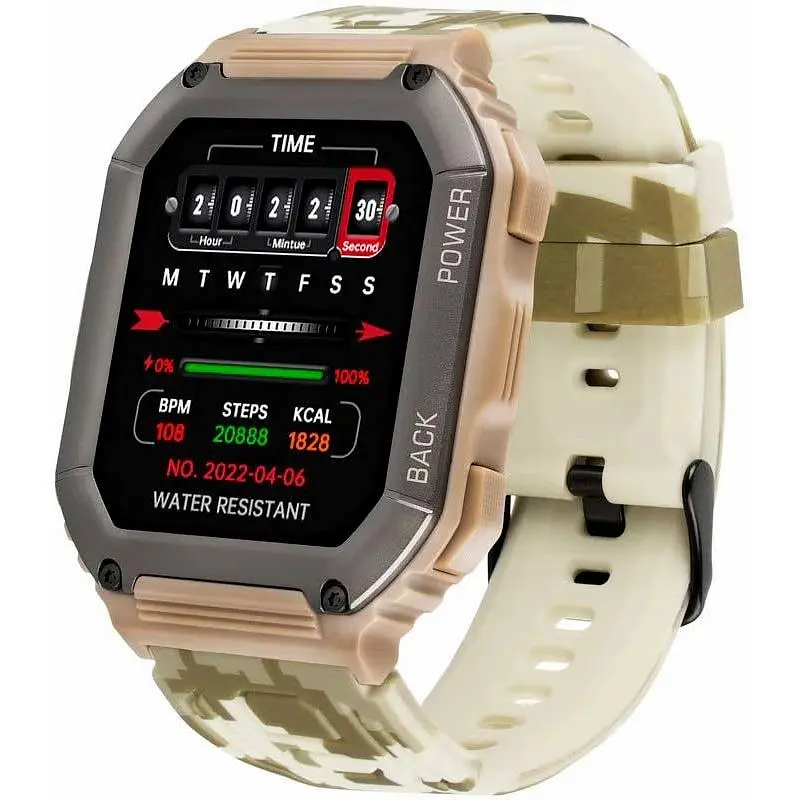 Смарт-годинник Gelius Pro Tactical Navy GP-SW007 IP68 military (Global) - фото 5