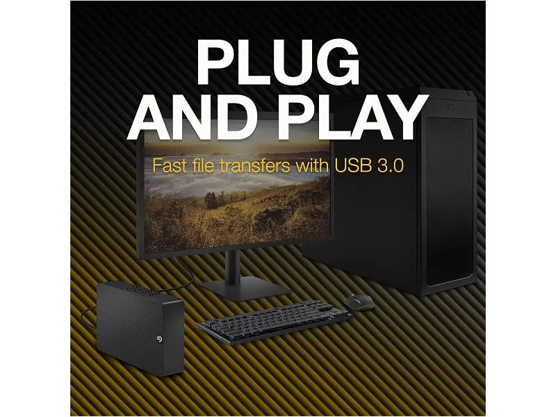 Зовнішній жорсткий диск Seagate Expansion Desktop 20 TB (STKP20000400) - фото 7
