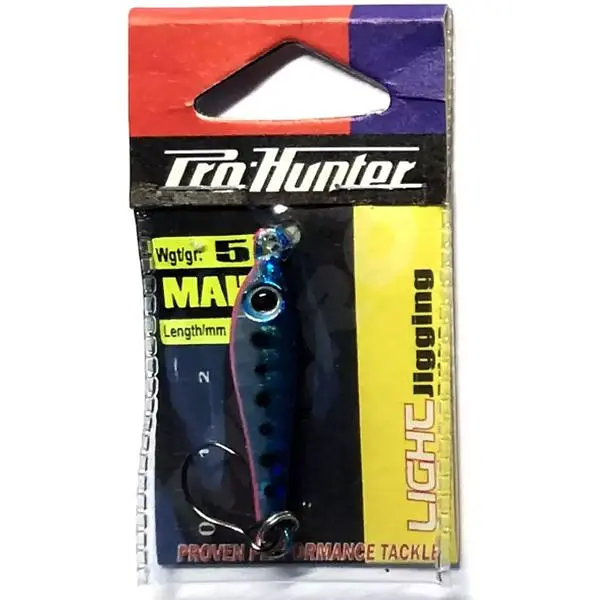 Пилькер Prohunter Mahi with single hook 5g Темно-бирюзовый (1013-9637.00.92) - фото 1