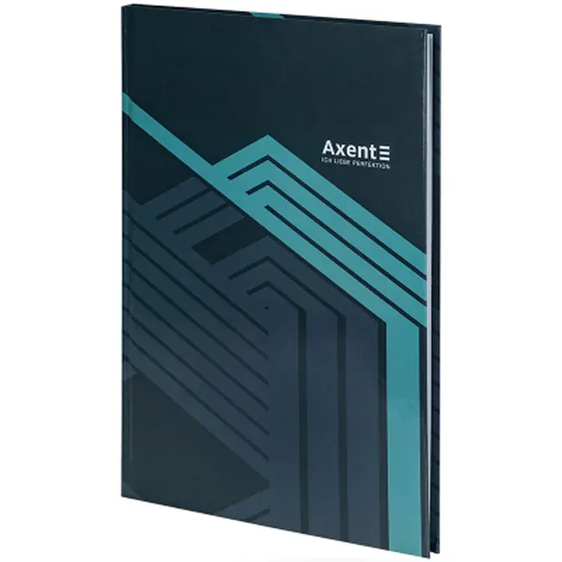 Книга записна Axent Lines А4, 96 аркушів, клітинка, сіра (8422-580-A) - фото 2