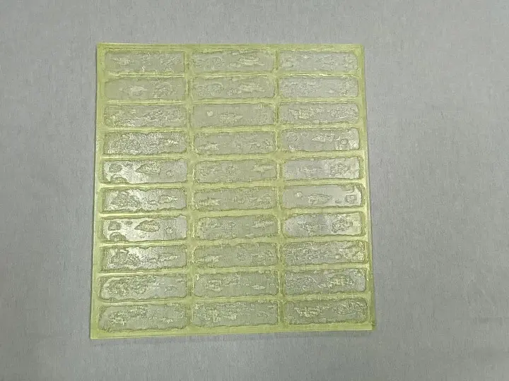 Гибкая полиуретановая форма для изготовления декоративного кирпича A.N.B. "БОСТОН" на 30 плиток - фото 6