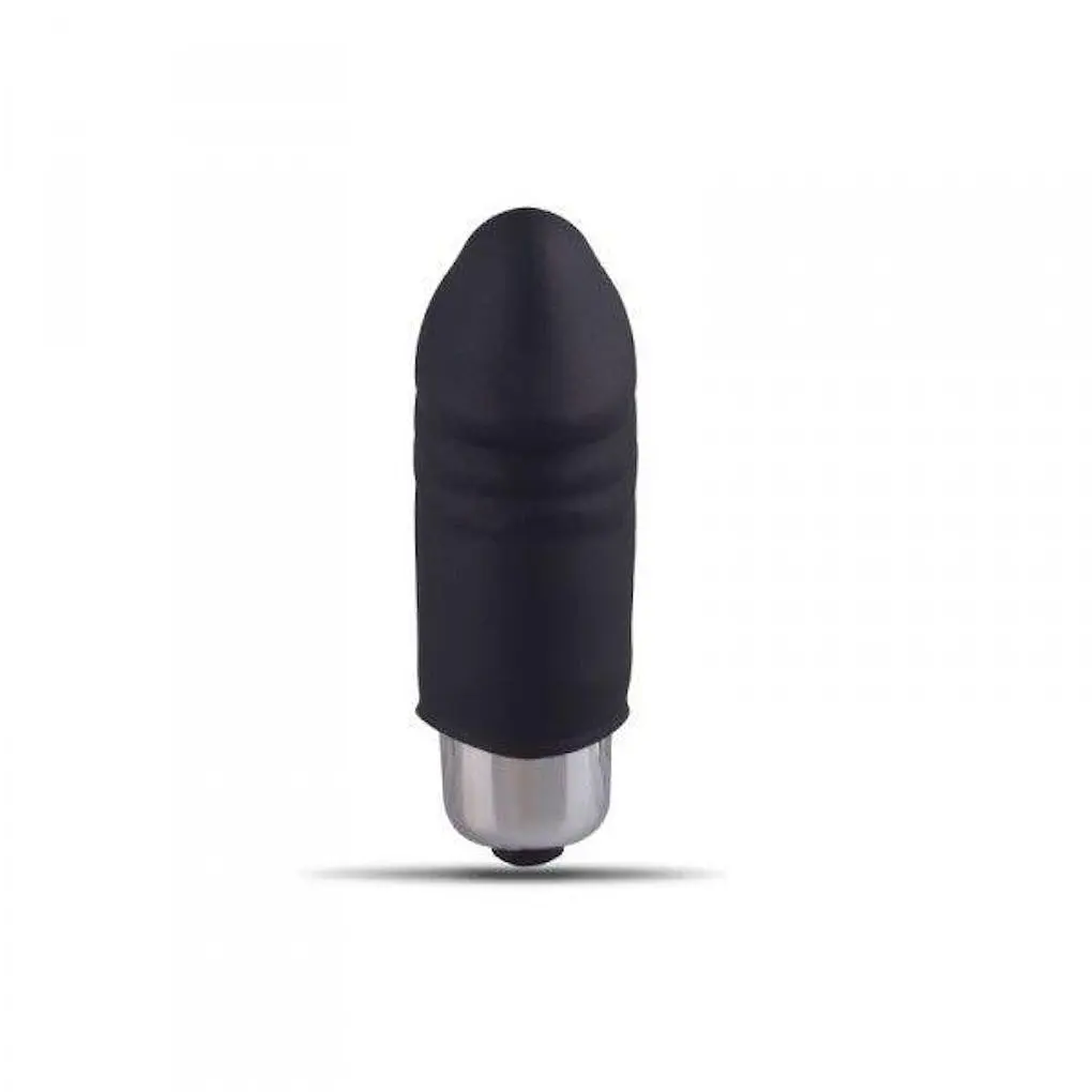 Міні-вібратор Toyz4lovers Mini Finger Fan Real, 6.5 см (чорний) - фото 4