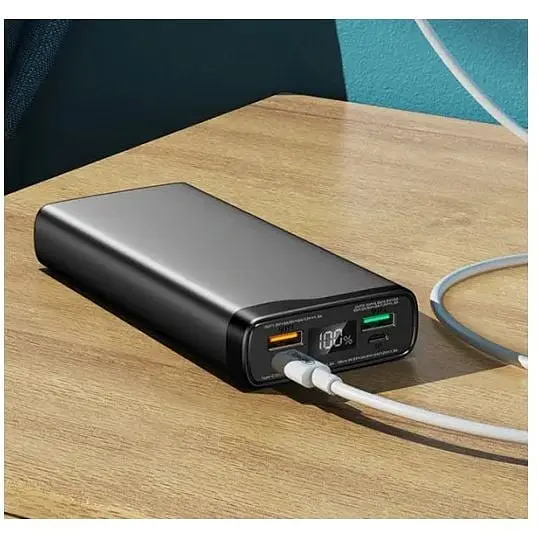 Внешний аккумулятор Remax Kingkong II 20000mAh QC 22.5W серый (RPP-129) - фото 2