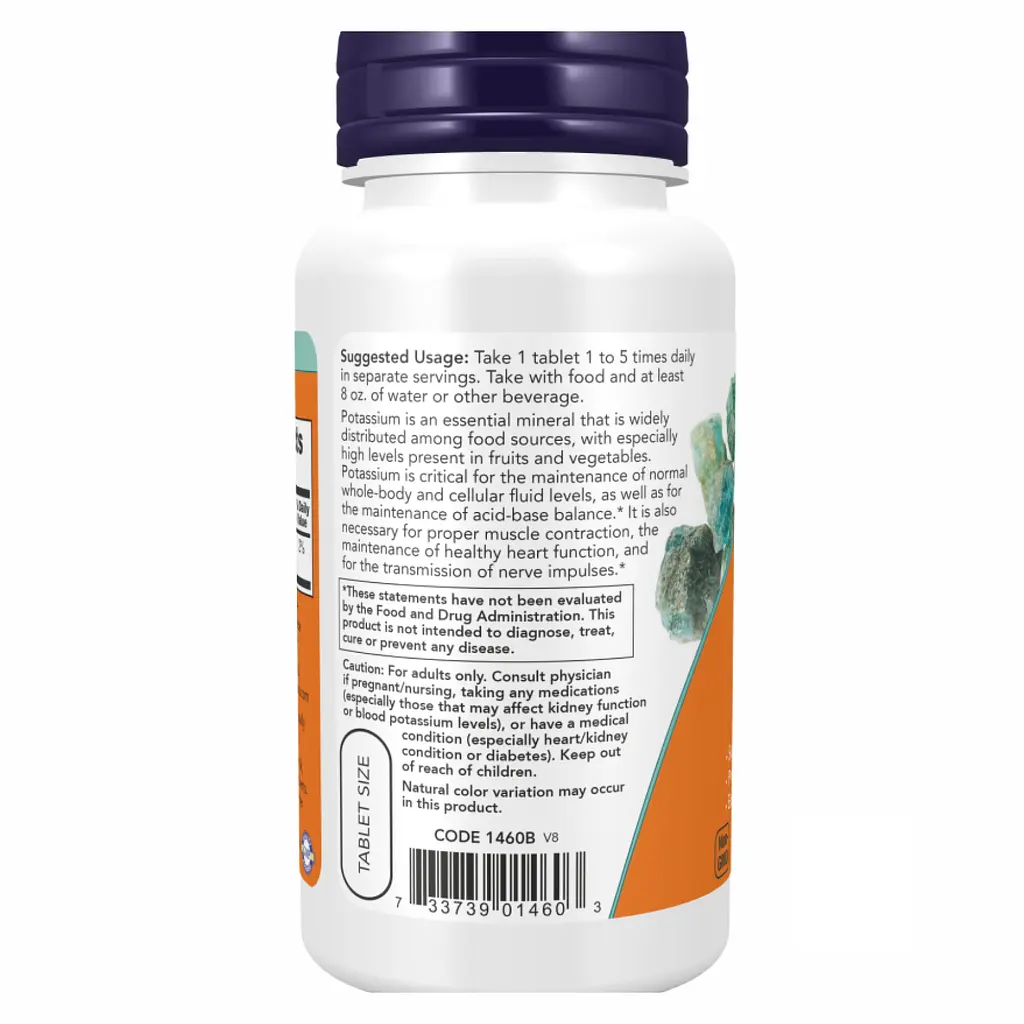 Вітаміни Potassium Gluconate 99mg - 100 tabs - фото 3