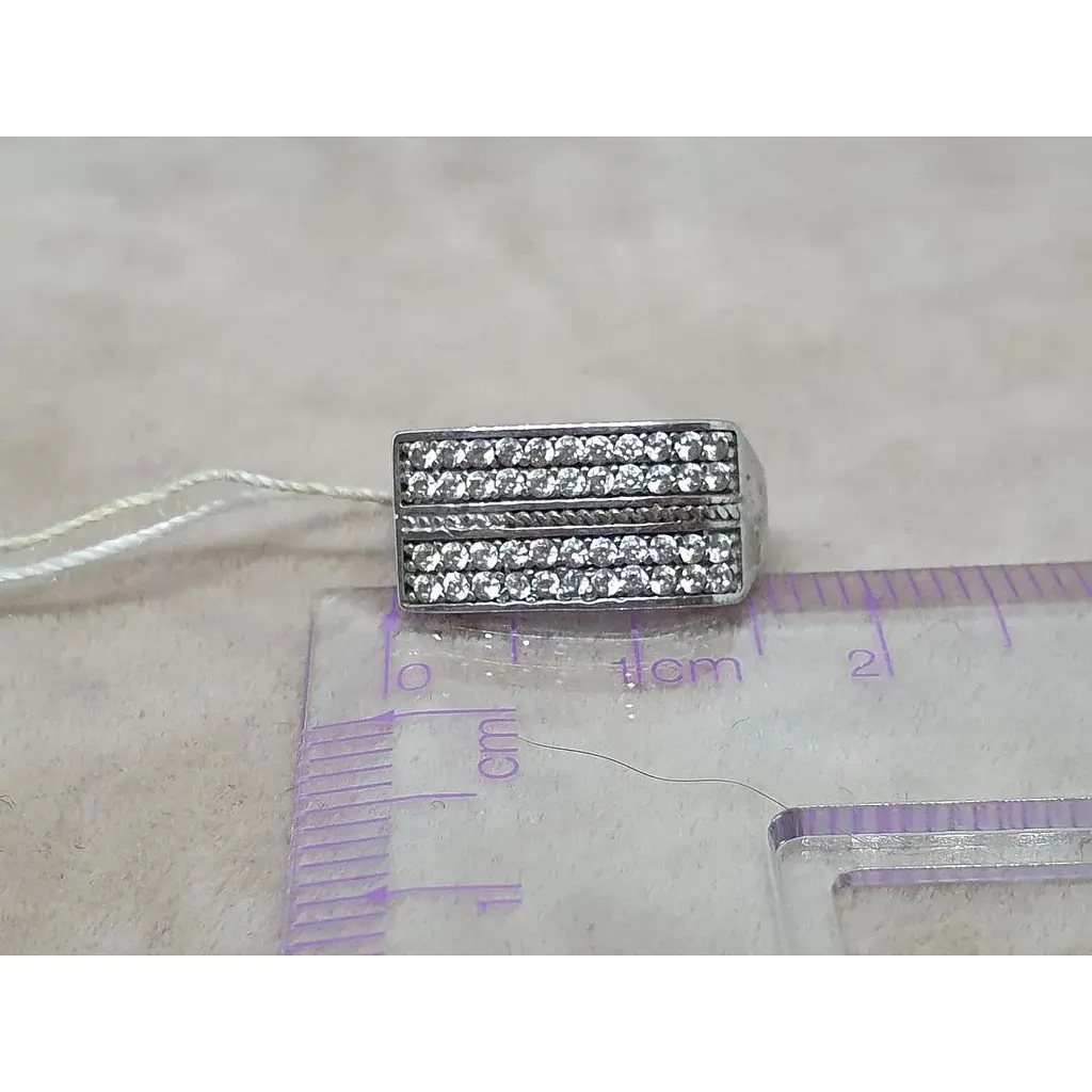 Срібні сережки Ювелір Стандарт з фіанітами. 2543Ю - фото 5