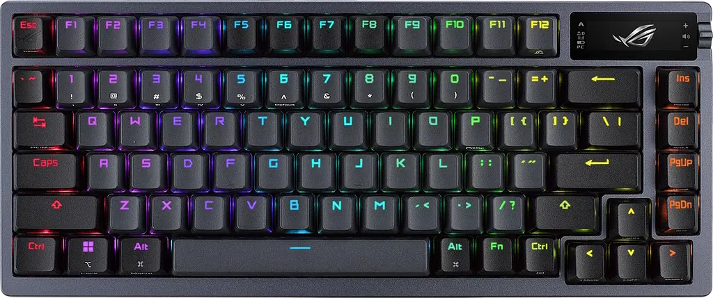 Клавіатура бездротова Asus ROG Azoth RGB Black (90MP0316-BKUA01) - фото 1