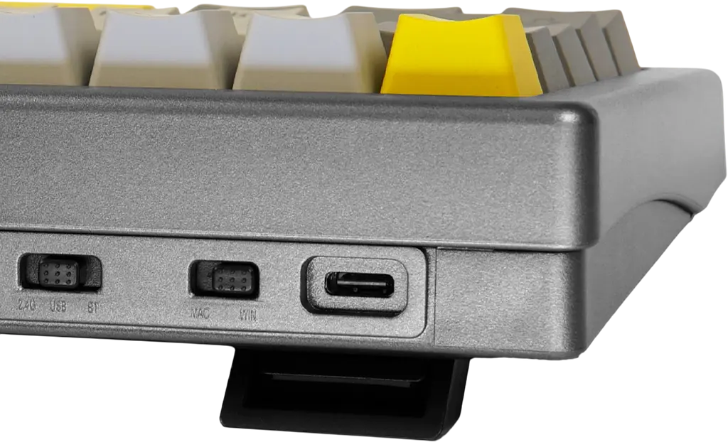 Клавиатура беспроводная Epomaker EK68 Budgerigar V2 Switch RGB UA Black (EK68-B-BV2) - фото 3