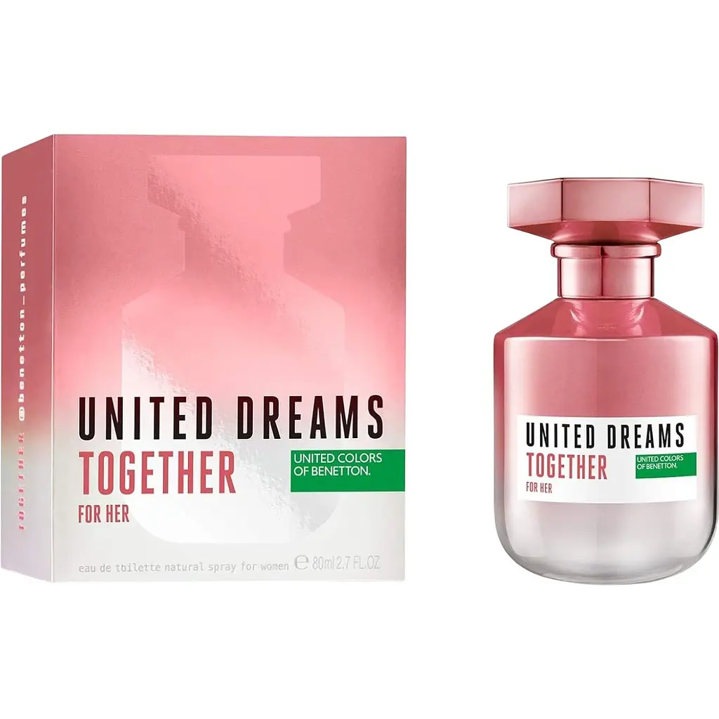 Туалетна вода United Colors of Benetton United Dreams Together For Her 80 мл (65156780) - фото 2