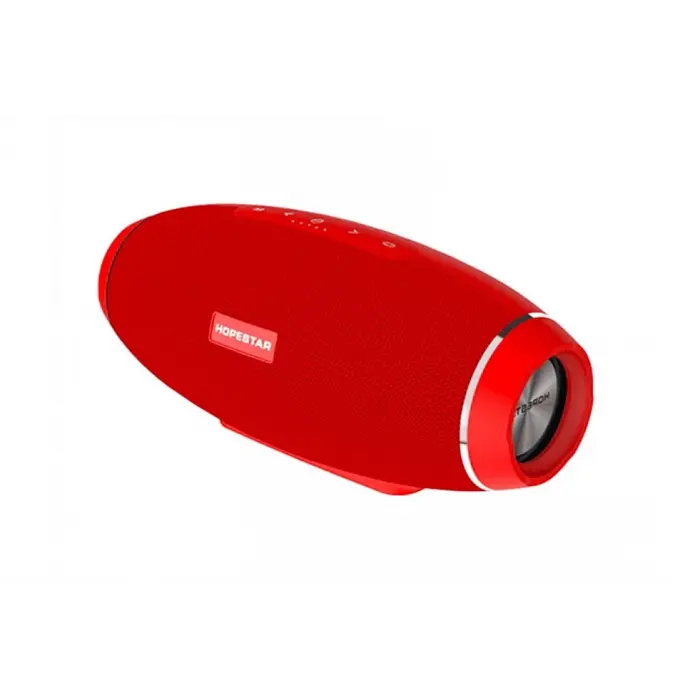 Портативная беспроводная Bluetooth колонка Hopestar H27 / 10W, Bluetooth, TWS, FM, MP3, AUX, Mic Красная - фото 2