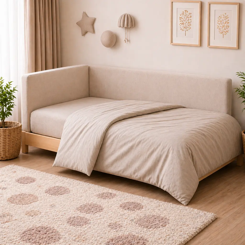 Дитяча постільна білизна MIRSON JUNIOR фланель Cappuchino 150х220см (2200012801840) - фото 9