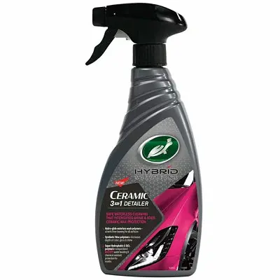 Керамічний дітейлер поліроль для кузова Turtle Wax Hybrid Solutions Ceramic 3 in 1 Detailer 500 мл (53354) - фото 7