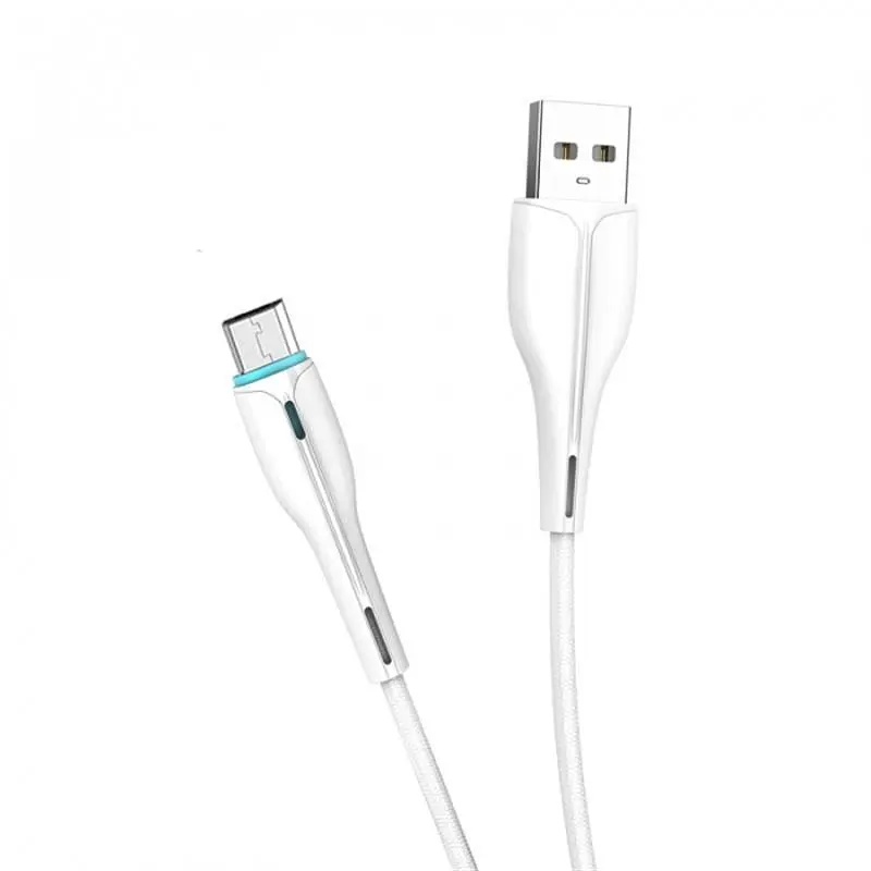 Кабель SkyDolphin S48V USB - micro USB (M/M), 1 м, Білий (USB-000427) - фото 3