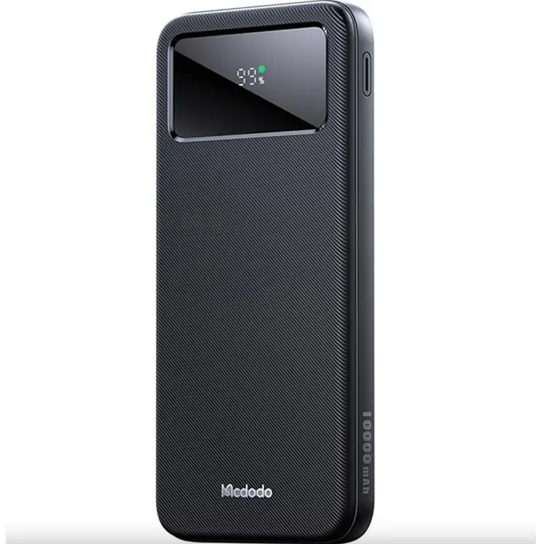 Power Bank McDodo 22.5W Large LED Display 10000mAh 1C+2A (MC-4220) Black