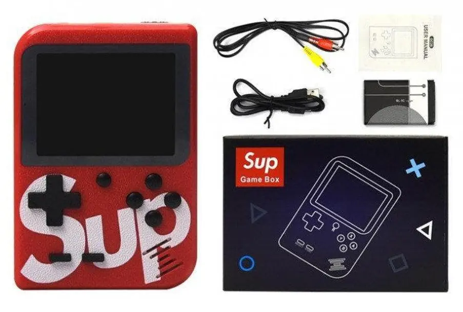 Ігрова приставка Game Box sup 400 в 1 ∙ Портативна приставка консоль із вбудованими ретро-іграми - фото 4