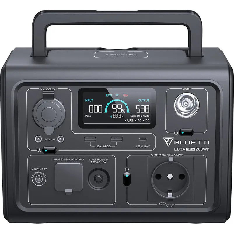 Зарядная станция BLUETTI EB3A Portable Power Station - фото 3