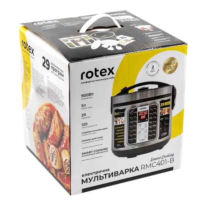 Мультиварка RMC401-B Smart Cooking - фото 8