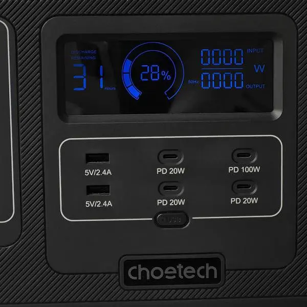 Зарядна станція Choetech Portable Power Station 1200W (BS005) - фото 5