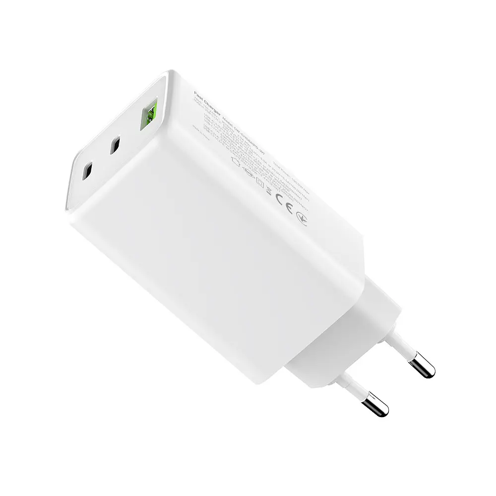 Мережевий зарядний пристрій ColorWay GaN Mini 100W PD Port PPS USB (USB-2C1A) Білий (CW-CHS061PD-WT) - фото 5