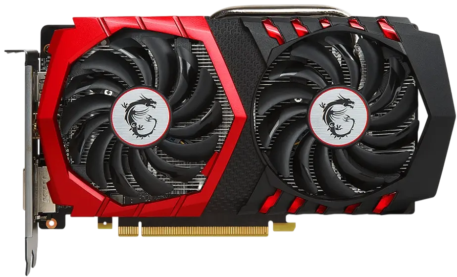 Видеокарта GeForce GTX 1050 Ti 4GB MSI Gaming (GTX 1050 Ti GAMING 4G) Б/У - фото 2