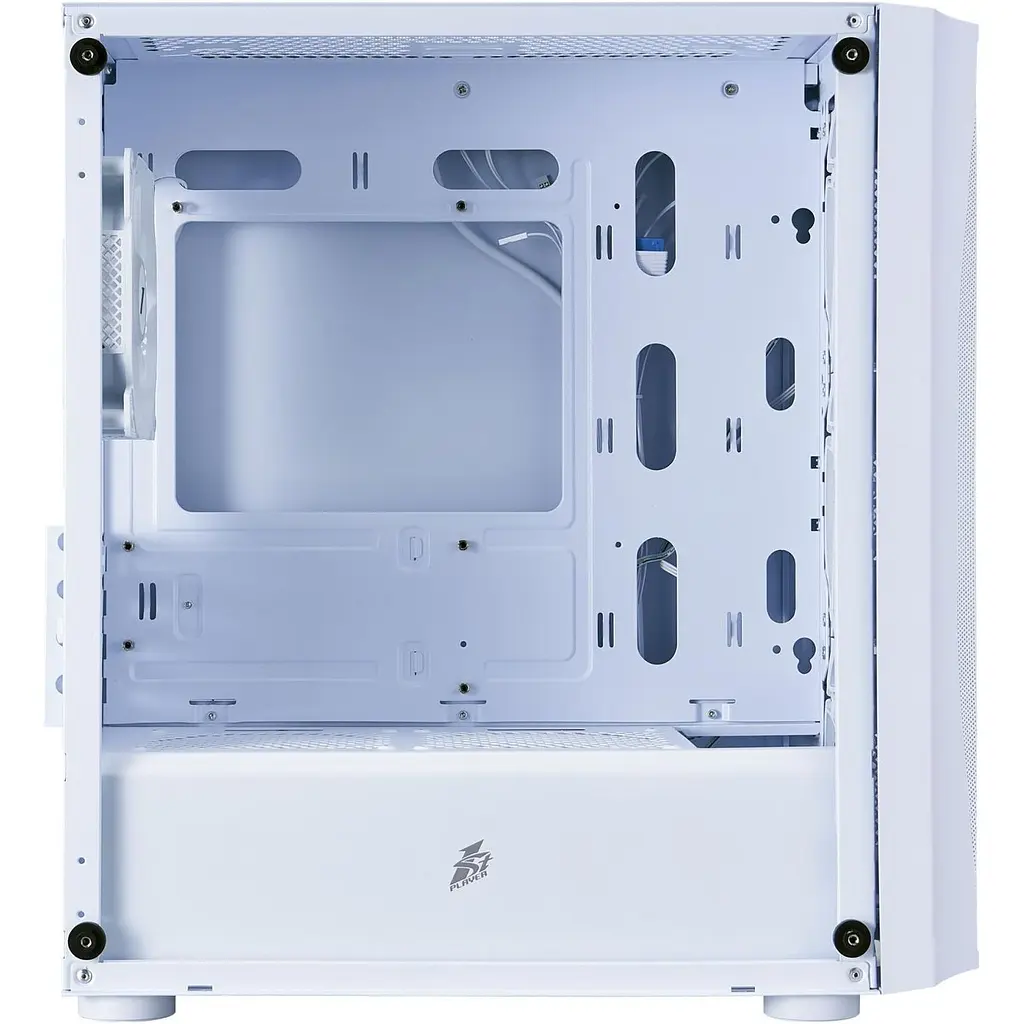 Корпус 1stPlayer X3-M-WH-4F1-W White [149378] - фото 5