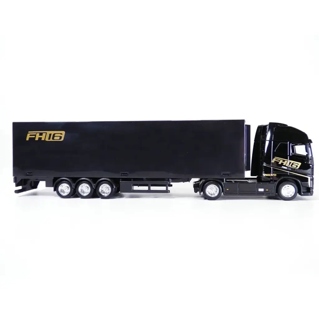 Автомодель - ФУРА VOLVO FH16 GLOBETROTTER 750 XXL (чорний) - фото 4