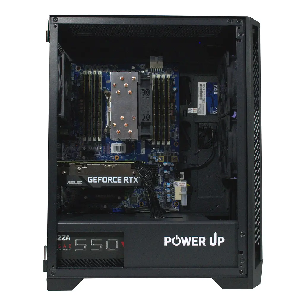 Рабочая станция Power Up #200 Xeon E5 2673 v4/32 GB/SSD 512 Gb/GeForce RTX 3050 8 Gb - фото 3
