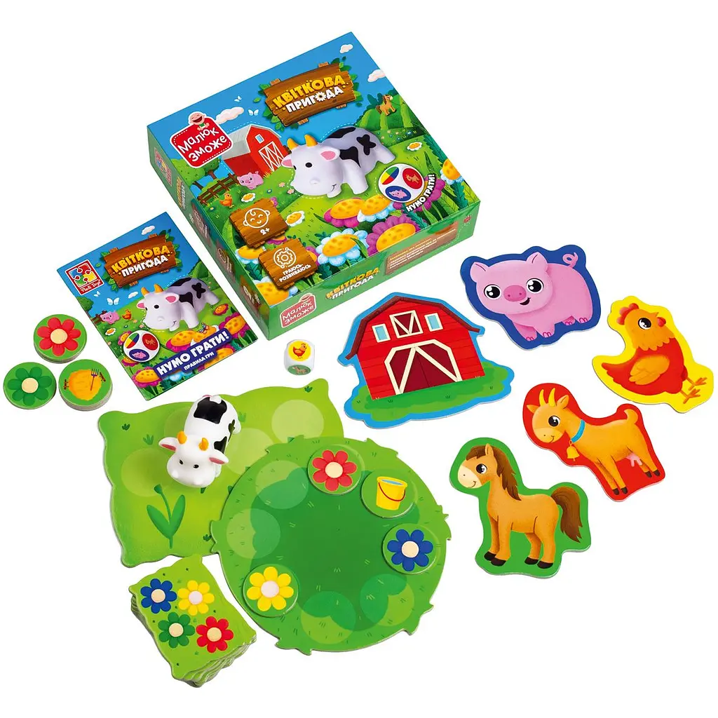 Гра настільна Vladi Toys Малюк зможе Квіткова пригода (VT2100-20) - фото 2