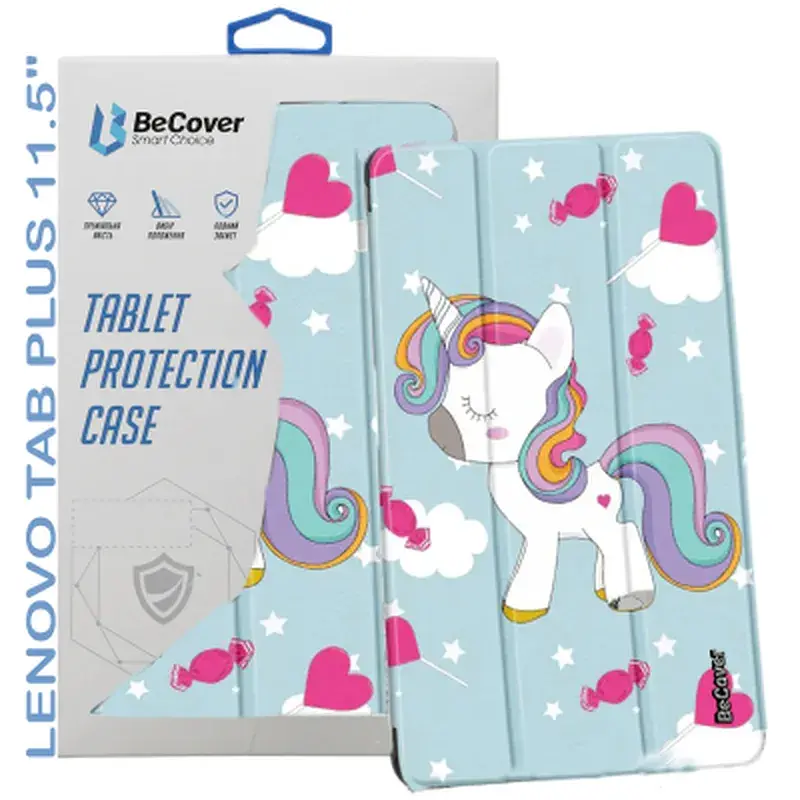 Чохол до планшета BeCover Smart Case Lenovo Tab Plus 11.5" Unicorn (711847) - фото 5