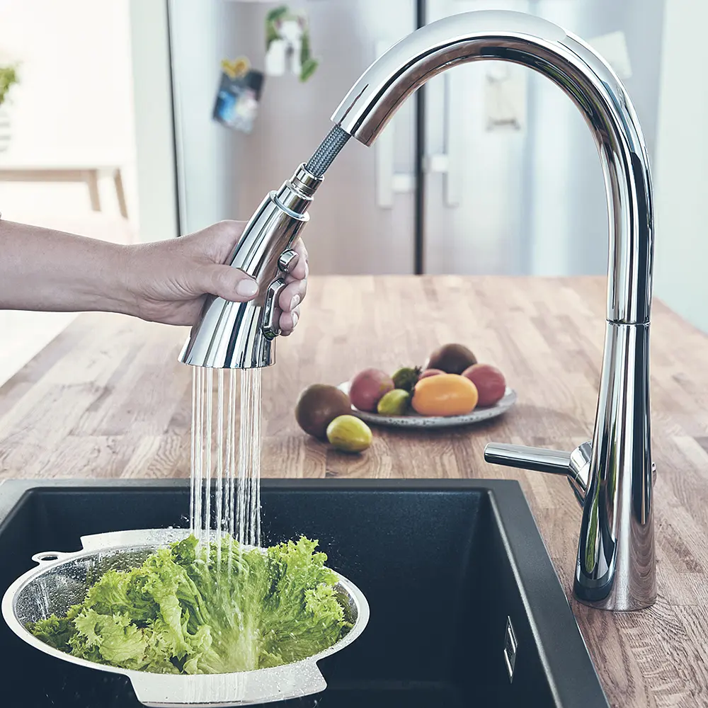 Змішувач для кухні Grohe Zedra 32294002, Хром - фото 11