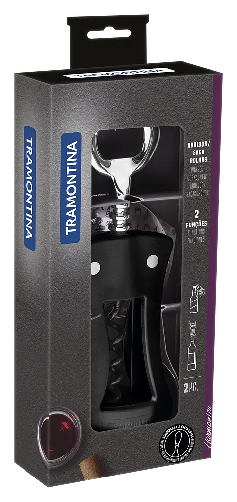 Штопор TRAMONTINA Harmoniza Black (6820216) - фото 2