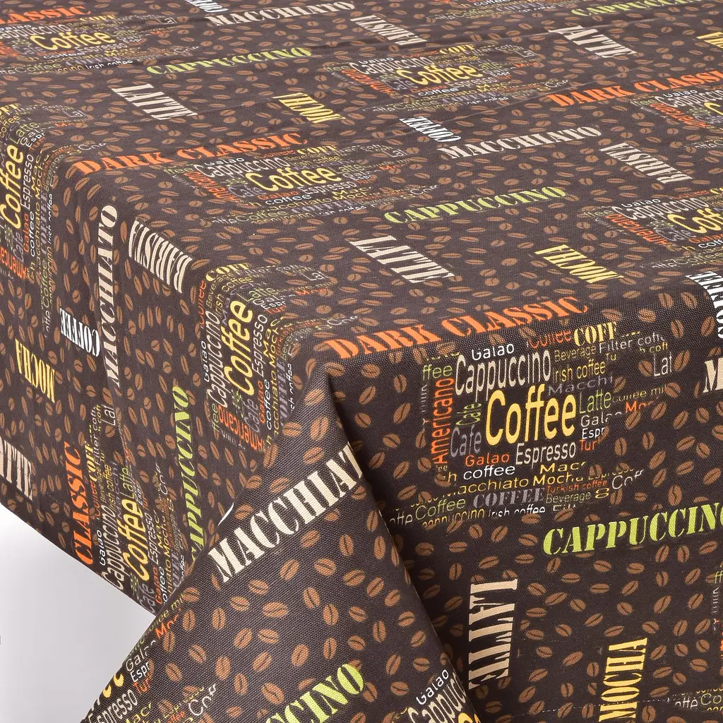 Скатерть Ideia с водоотталкивающей пропиткой 140х170 см (8000013477_шоколадный) - фото 5