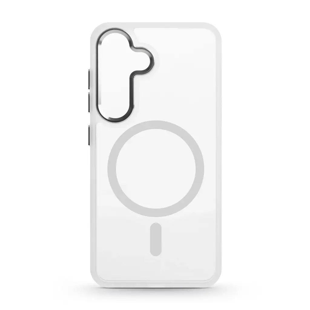 Чохол ArmorStandart Unit MagSafe для Samsung S25 Matte Clear Silver