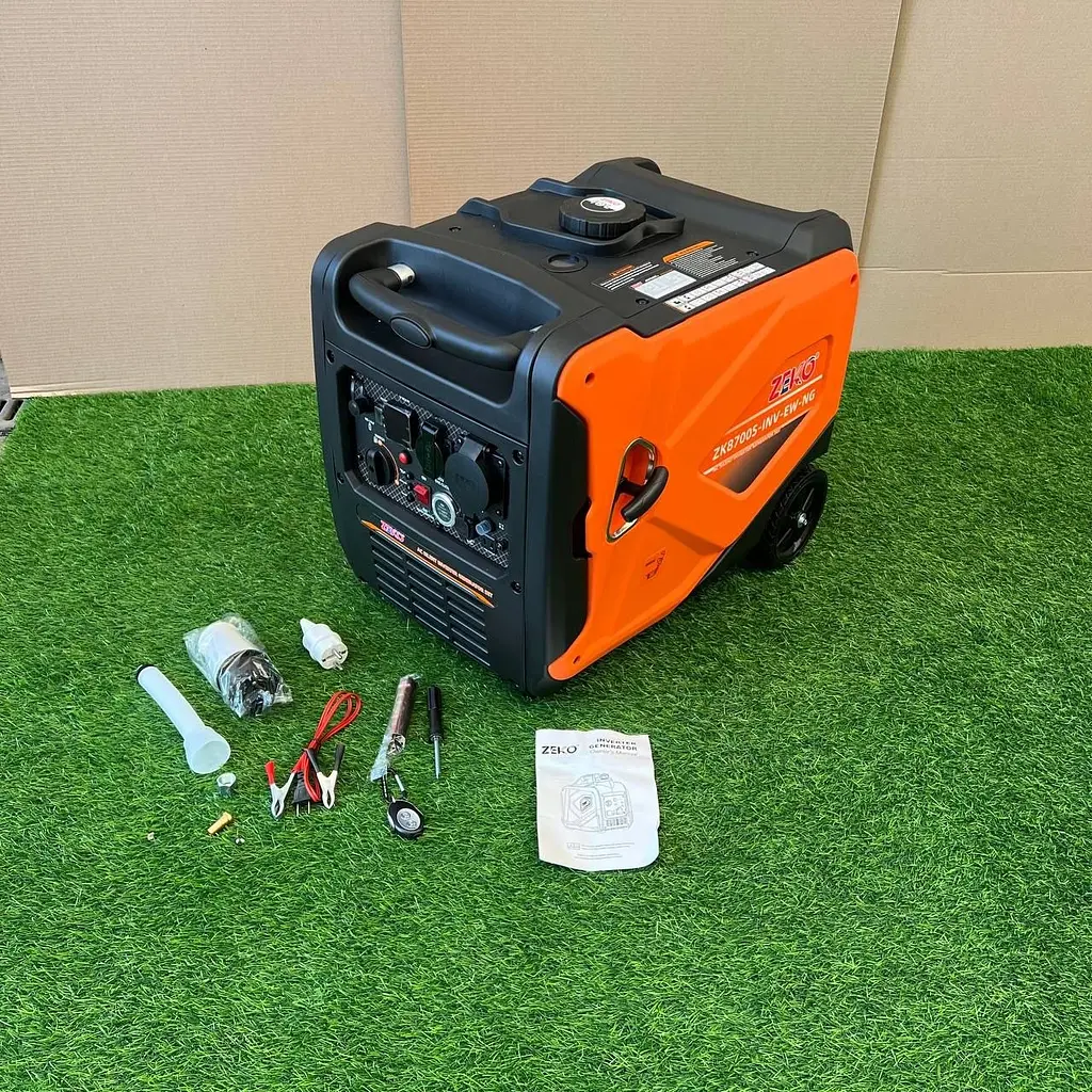 Інверторний генератор ZEKO ZK8700S-INV-EW-NG (4,5/5.0 кВт) з Електростартером газ/бензин - фото 2