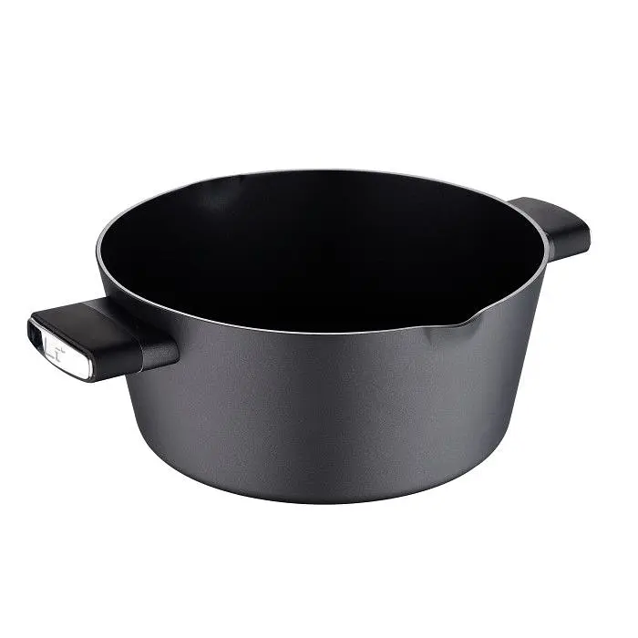 Каструля з кришкою Bergner Ion 6 л (BG-35802-BK) - фото 3