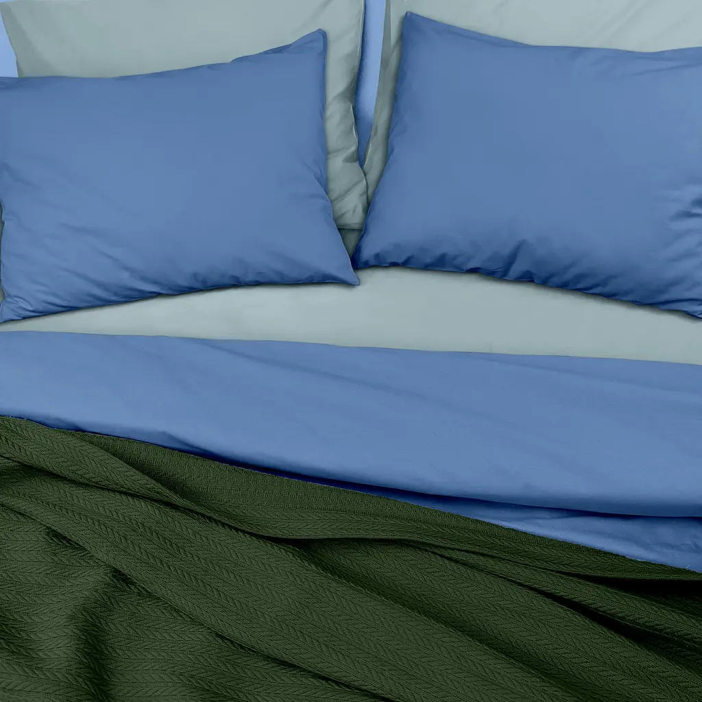 Плед-покривало Cosas Agave Knitted Braid косичка 160х230 см агава (Blanket_54Agave_KnittedBraid_160x230) - фото 2