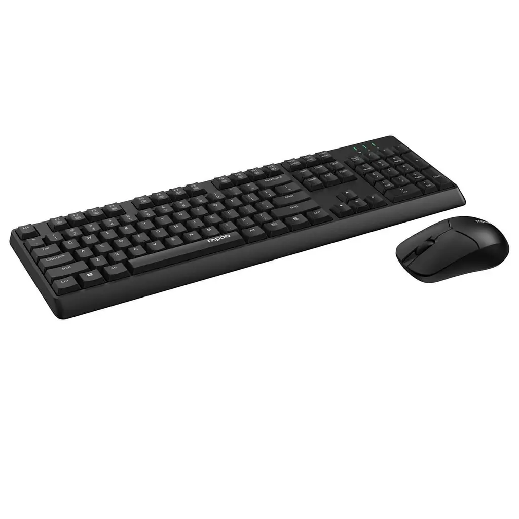 Комплект (Клавіатура та миша) Rapoo X1500 Wireless Black (X1500) - фото 4