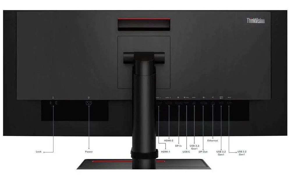 Монітор Lenovo ThinkVision P34w-20 (62DCRAT3UA,62DCRAT3EU) - фото 4
