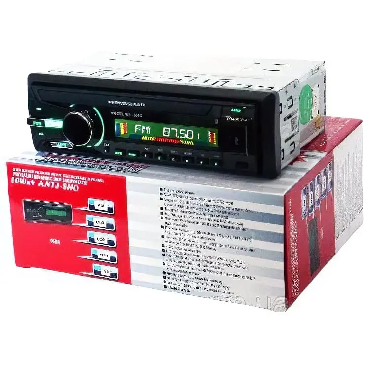 Автомагнитола Pioneer 1085 USB AUX черный (LP-83724_524) - фото 2