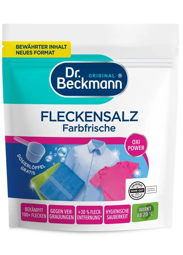 Пятновыводитель для цветной одежды Dr. Beckmann Fleckensalz 400 г