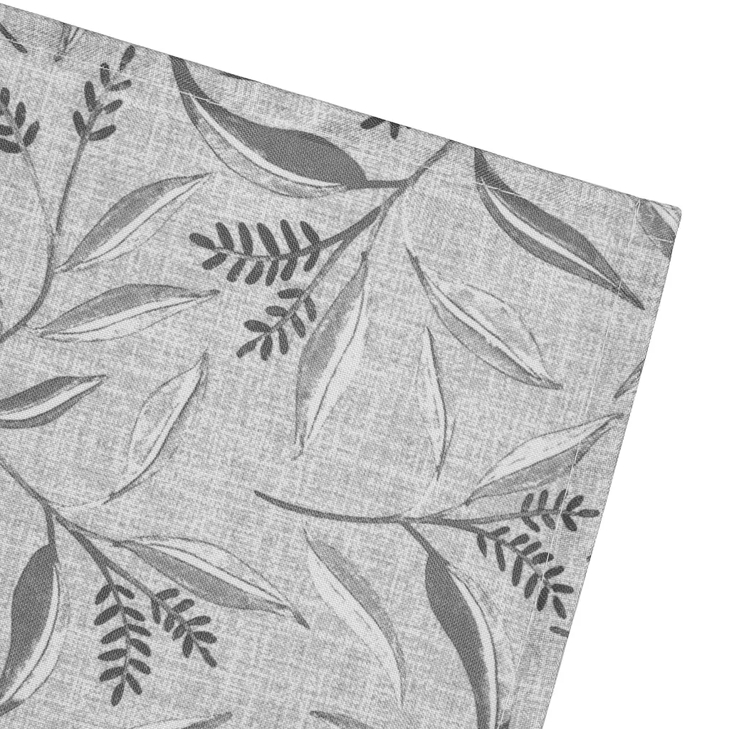 Скатертина Ardesto Grey leaves 120х140см, 100% поліестер, cірий (ART07GL) - фото 4