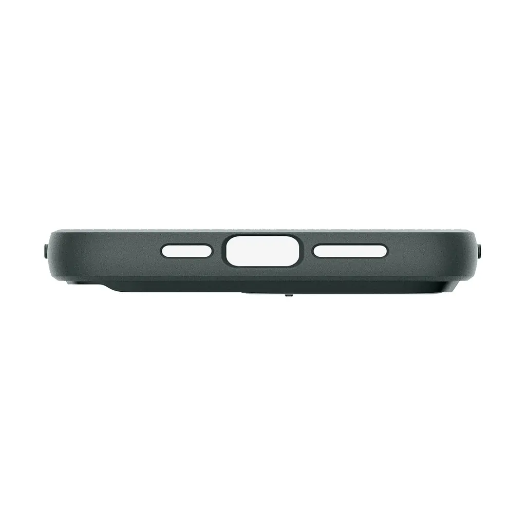 Чехол Spigen Optik Armor MagSafe для iPhone 15 Pro Abyss Green (ACS06739) + защитное стекло - фото 6
