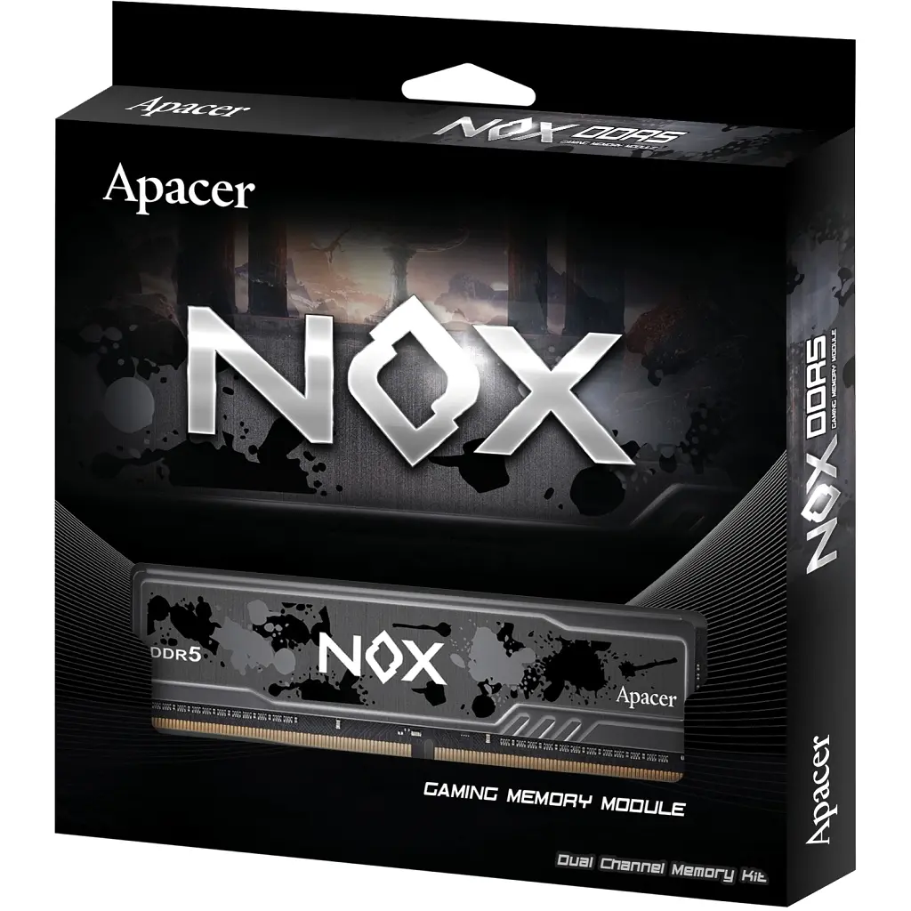 Модуль пам'яті для комп'ютера DDR5 32GB (2x16GB) 5600 MHz NOX Apacer (AH5U32G56C522MBAA-2) - фото 4
