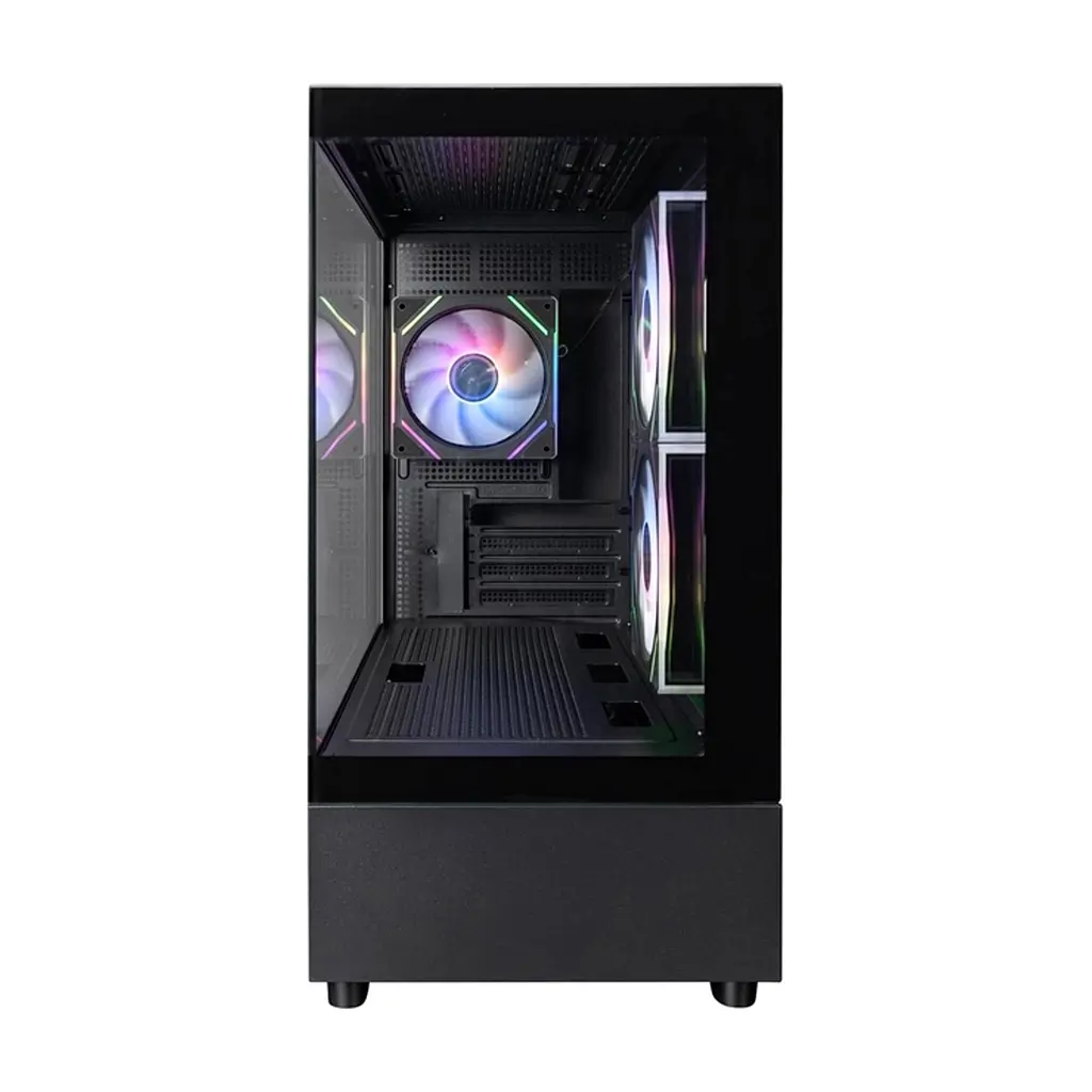 Корпус для ПК 1stPlayer Mi5-BK-2FC7R-1FC7 - фото 9