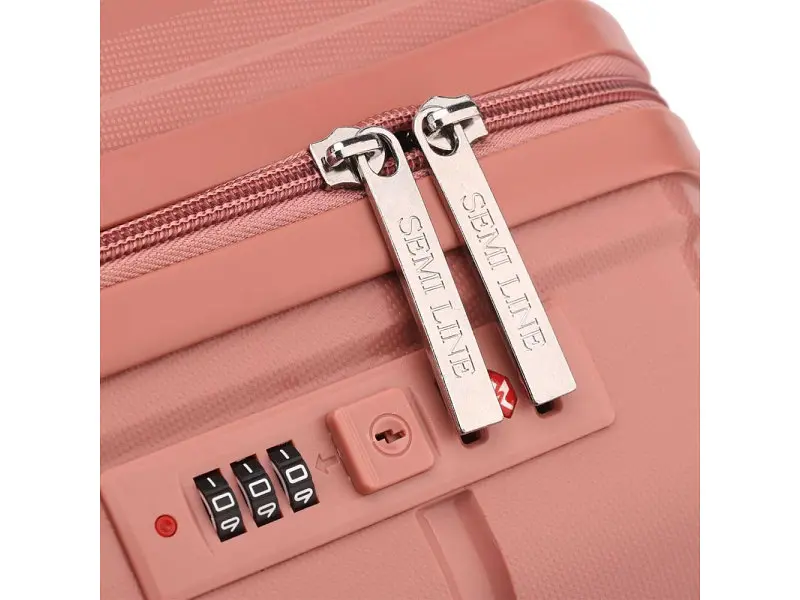Чемодан Semi Line 20 S Rose Gold (T5836-1) - фото 4