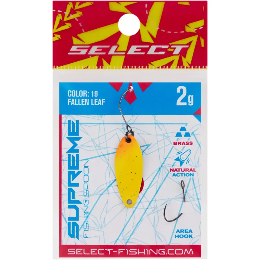Блесна Select Supreme 2.0g 27mm #19 Fallen Leaf - фото 2