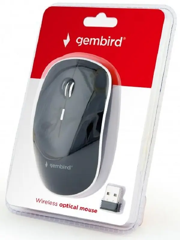 Мышь Gembird MUSW-4B-01 USB Black - фото 4