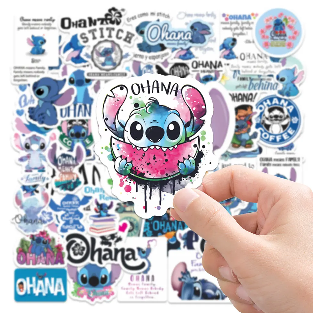 Стікерпак Стіч Набір наклейок GeekLand Stitch 50 штук - фото 3