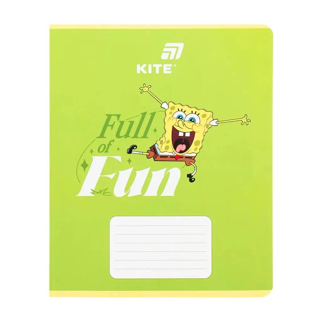 Зошит Kite Sponge Bob, 18 аркушів, клітинка (SB26-236), в асортименті - фото 8